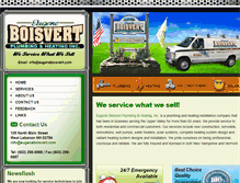 Tablet Screenshot of eugeneboisvert.com